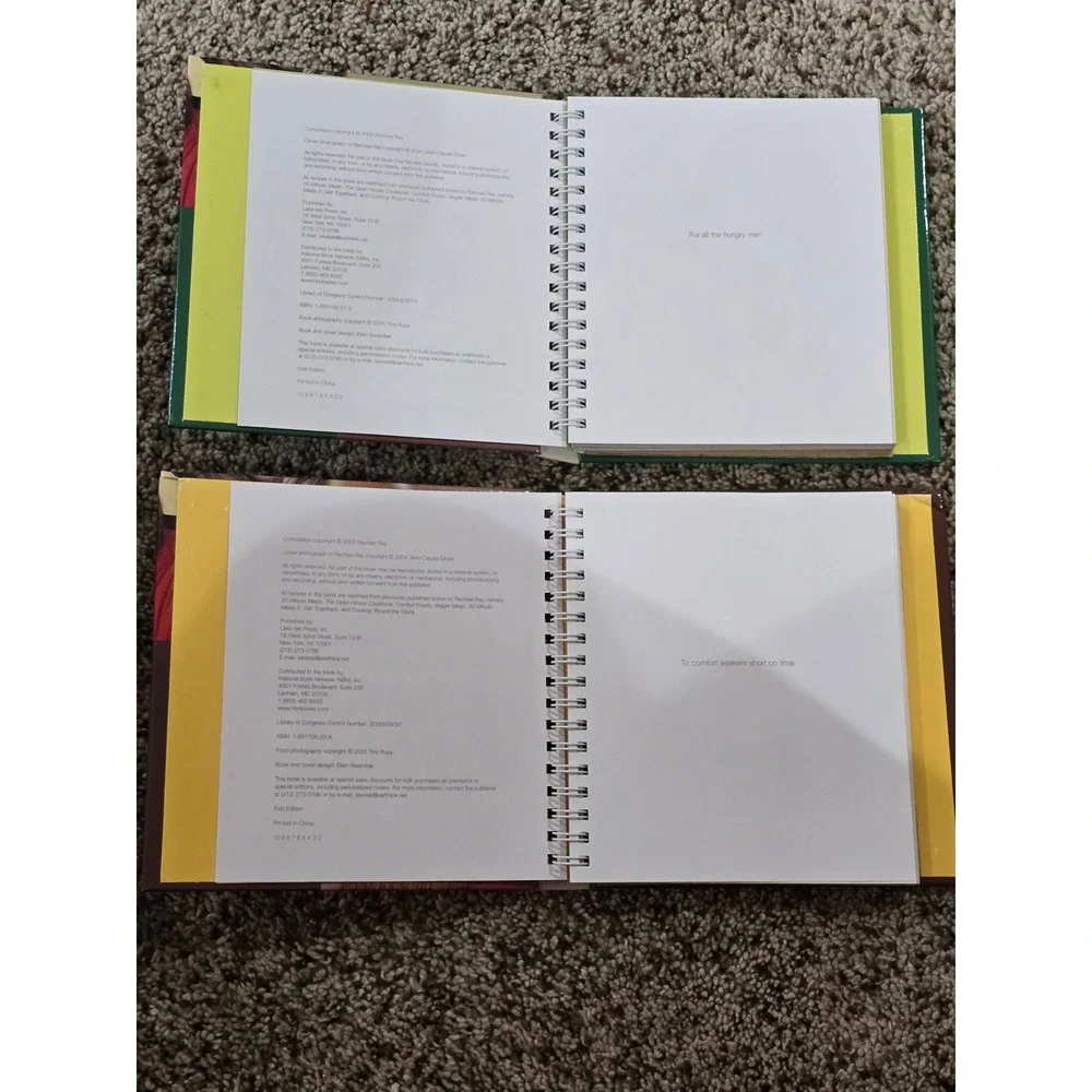 Rachael Ray Top‎ 30 Minute Meals Cookbook Comfort Food Guy Food Set
